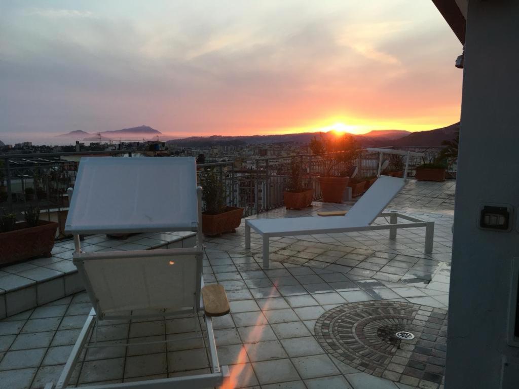 Terrazza Morghen Panoramic Rooftop Naples Luaran gambar